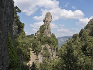 Osini, Scala di San Giorgio, passaggio asfaltato