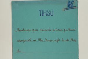 Tirso - Rimborso spese svincolo polizza per terreni espropriati in Ula Tirso agli Eredi Cherchi