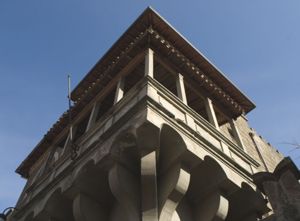 Castello Arangino, particolare di una torre