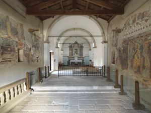 Bosa, chiesa di Nostra Signora de Sos Regnos Altos, interno