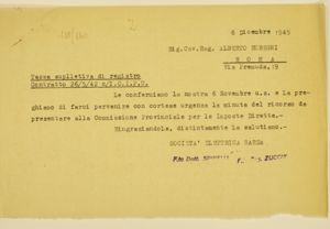 SES - Mutuo - Istituto di credito per le Imprese di Pubblica Utilità, 5-08-1948