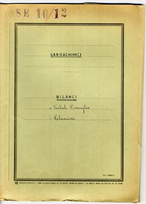 Bilanci – Verbali del Consiglio – Relazioni dell'Assemblea generale ordinaria agli azionisti