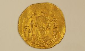 Moneta d’oro di epoca giustinianea