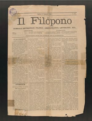 A. 5, n. 37 (11 settembre 1881), p. 1