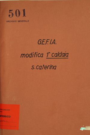 Gefia - Modifica I caldaia S. Caterina