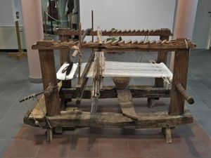 Samugheo, MURAT - Museo Unico Regionale dell'Arte Tessile, telaio orizzontale