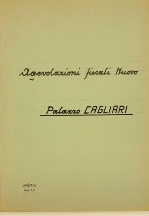 Agevolazioni fiscali - Nuovo palazzo Cagliari