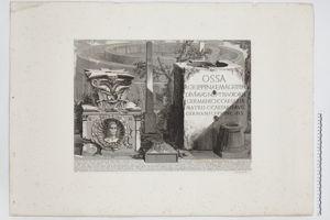Reperti e spaccato del mausoleo di ottaviano augusto