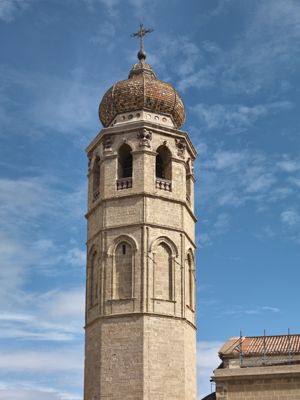 Oristano, cattedrale di Santa Maria Assunta, campanile