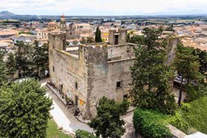 Il Castello medievale - veduta dall'alto