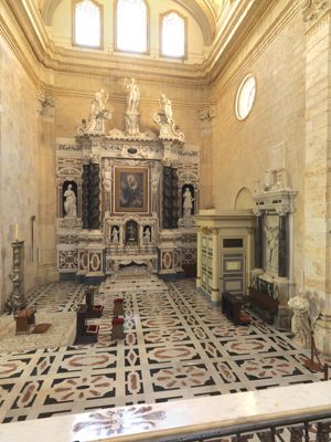 Cagliari, cattedrale Santa Maria, cappella di Sant'Isidoro
