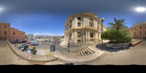 Cagliari, panorama virtuale, architettura
