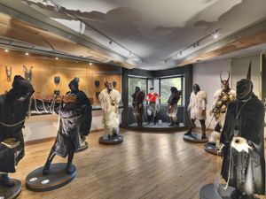 Mamoiada, Museo delle maschere mediterranee, sala del carnevale barbaricino