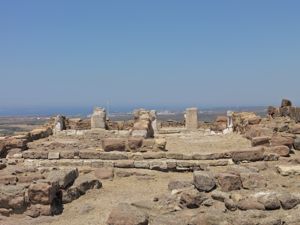 Carbonia, Monte Sirai, tempio di Astarte