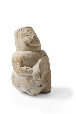 Perfugas, Museo Archeologico e Paleobotanico, dea madre con bambino