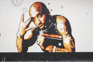 ritratto di Tupac Shakur