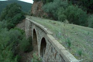 Ponte 1 Ferrovia FMS tratto Narcao