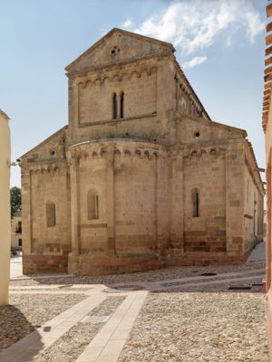 Tratalias, chiesa di Santa Maria, abside