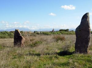 Menhir nel territorio dell'antica Sulky