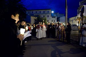 Una stazione della Via Crucis