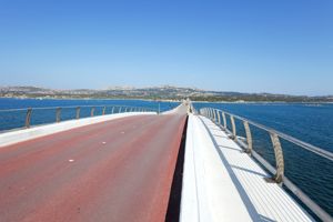 ponte di congiunzione tra La Maddalena e Caprera