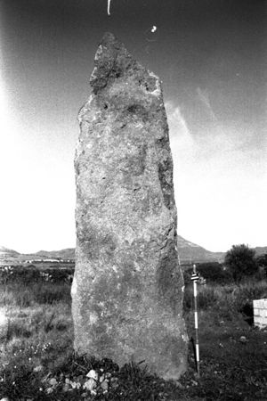 menhir aniconico