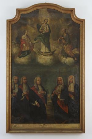 Madonna Immacolata, Santa Cecilia, San Giuseppe e consiglieri