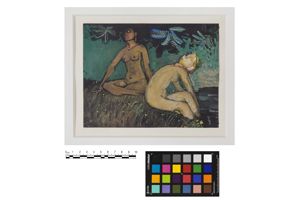 Ragazze nude nel bosco