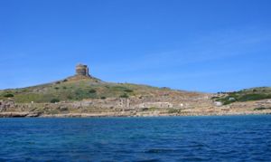 Tharros vista dal mare