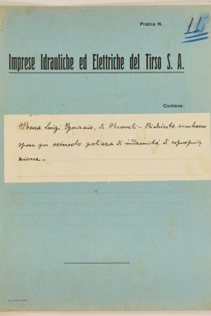 Mura Luigi Ignazio di Neoneli – Richiesta rimborso spese per vincolo polizza di indennità di espropriazione