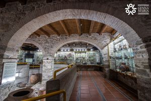 Sala della casa a corte centrale