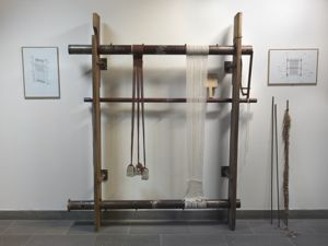 Samugheo, MURAT - Museo Unico Regionale dell'Arte Tessile, telaio verticale