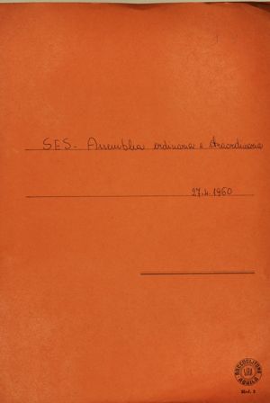 SES - Assemblea ordinaria 27-4-1960