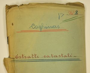 Coghinas - Estratti catastali