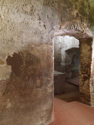 Cabras, ipogeo di San Salvatore, raffigurazioni parietali
