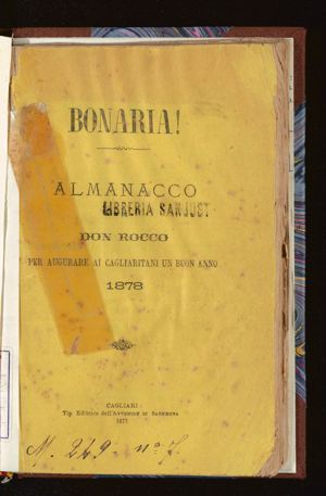 Bonaria! Almanacco di don Rocco per augurare ai cagliaritani un buon anno