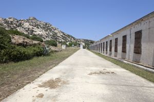 carcere di Fornelli, in alto a sinistra il Castellaccio