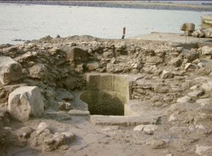 Vano scala e cella del tempio a pozzo nuragico