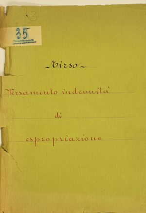 Tirso – Versamento indennità di espropriazione