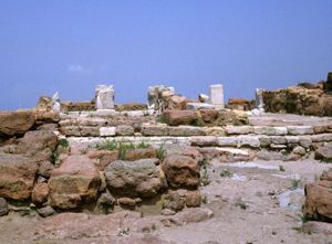 Monte Sirai, area archeologica, abitazioni