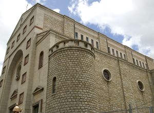 Chiesa delle Grazie Nuove, prospetto laterale