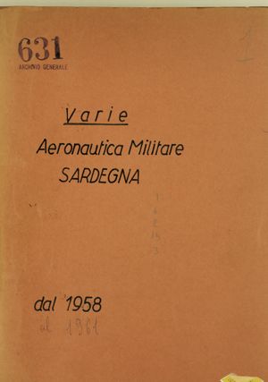 Varie - Aeronautica militare - Sardegna