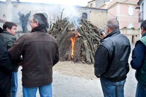 L'accensione della catasta