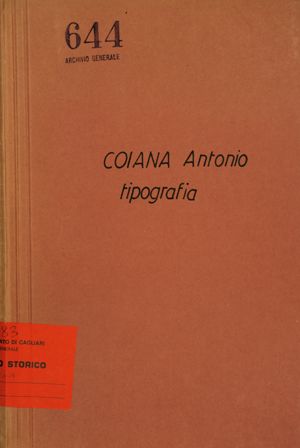 Coiana Antonio - Tipografia