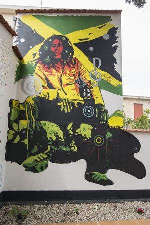 ritratto di Bob Marley