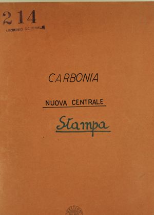 Carbonia - Nuova Centrale - Stampa