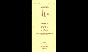 Invito all’incontro di studio “Tharros e il Museo Civico di Cabras. Nuove ricerche e collaborazioni” (24 luglio 1997).