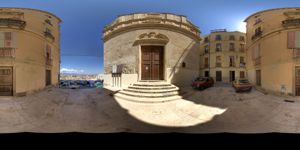 Cagliari, panorama virtuale, architettura