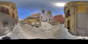 Cagliari, panorama virtuale, Piazza Arsenale