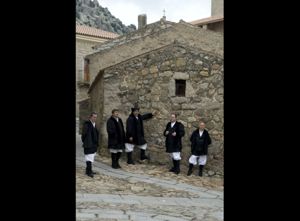 Coro Galletto di Gallura per le vie del centro storico